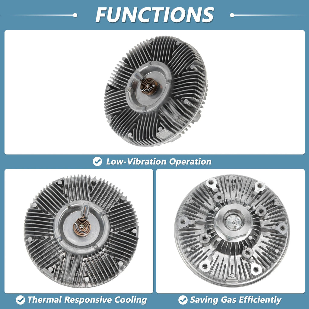 Engine Cooling Fan Clutch for Ford F-150 V8 6.9L (1984) No.F2TZ8A616C