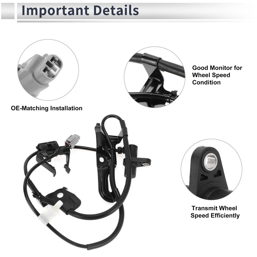 ABS Wheel Speed Sensor No. 89542-07030 for Toyota Camry (2007–2011) Front Right