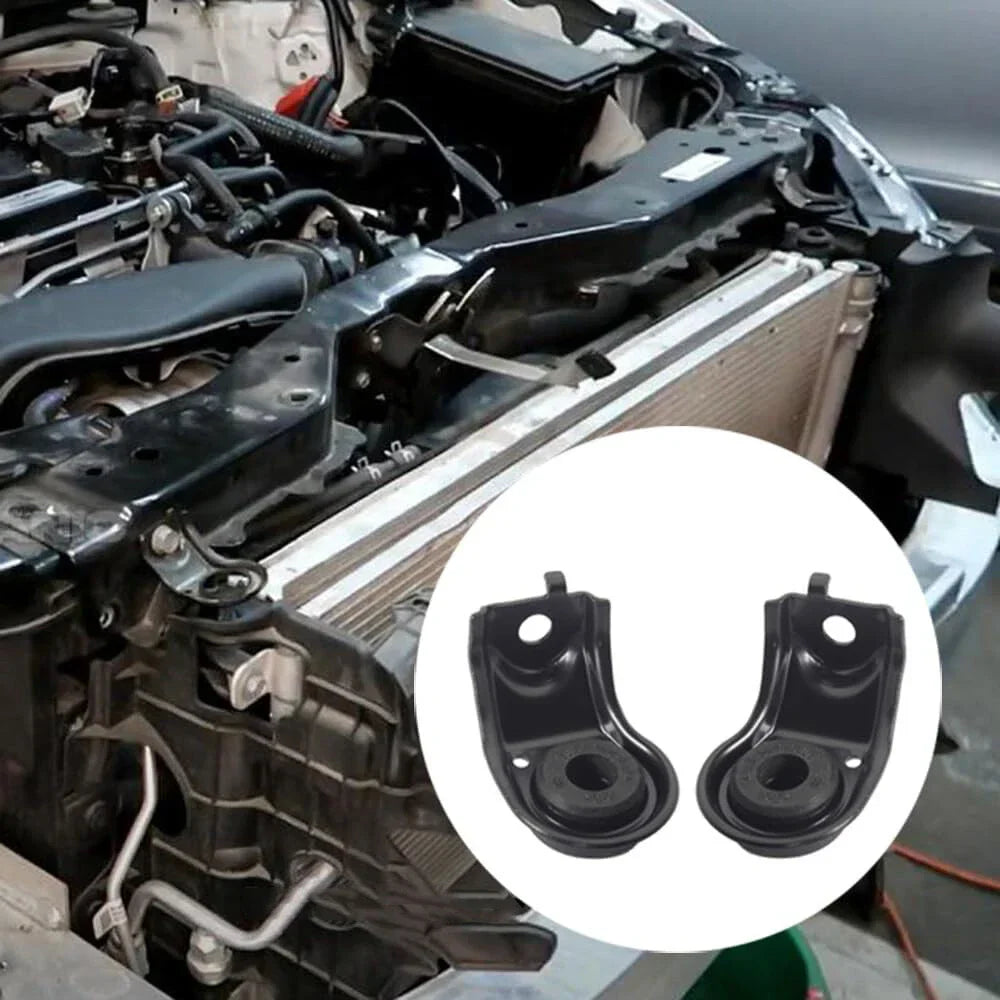 Upper Radiator Mount Bracket Set  Left+Right for Honda Civic (2016-2021)