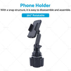 Adjustable Phone Holder for Club Car Yamaha EZGO Golf Cart