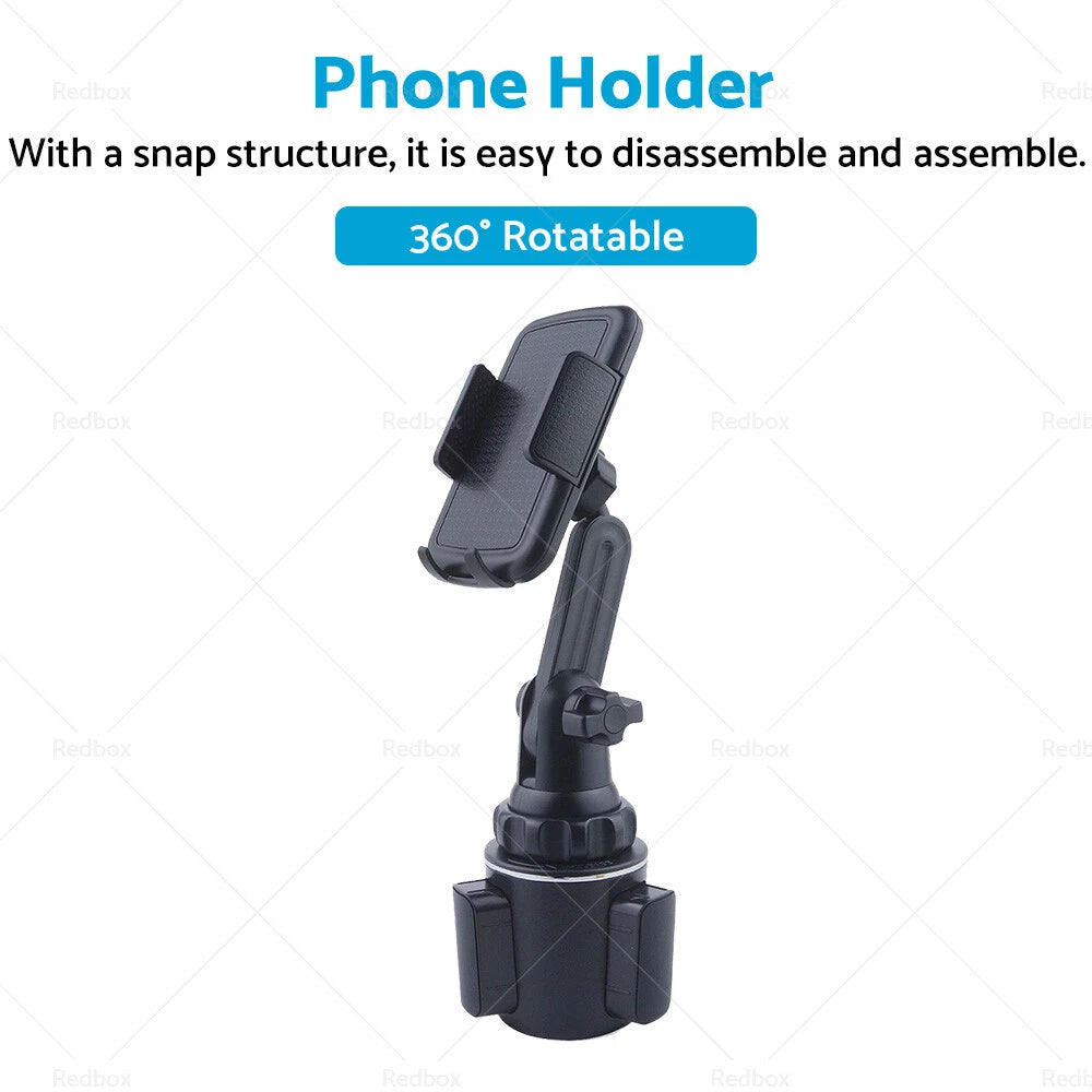 Adjustable Phone Holder for Club Car Yamaha EZGO Golf Cart
