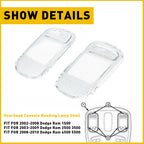 Set of 2 Overhead Dome Map Light Covers for Dodge Ram 2500 1500 3500