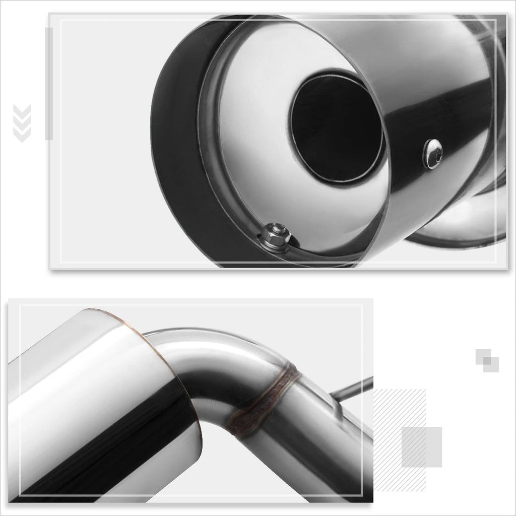 Catback Exhaust System for Mitsubishi Eclipse GT 2000–2005 (3.0 V6, 4" Tip)