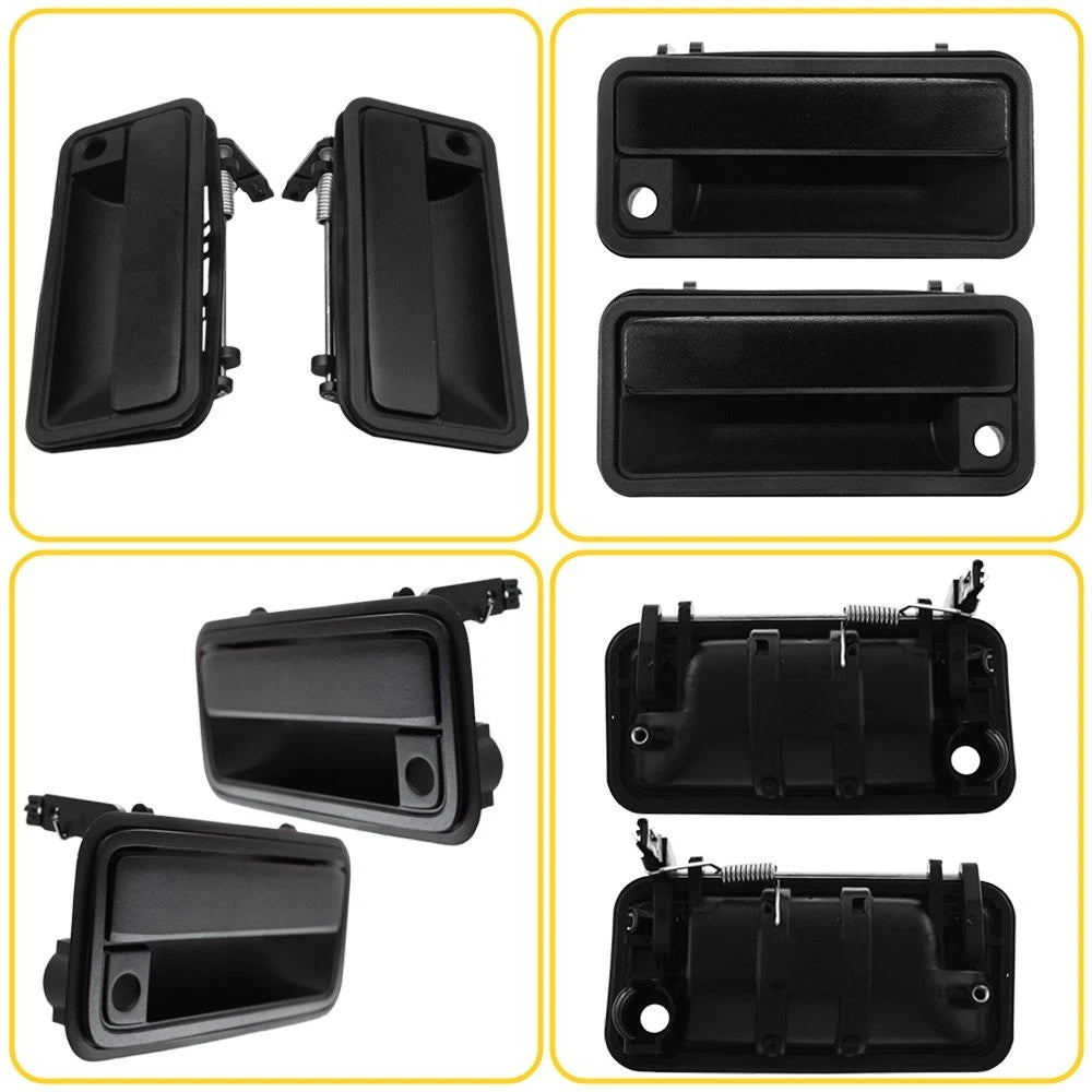 Set of 2 Door Handles for Chevy C1500 K1500 Escalade (1988–2000)