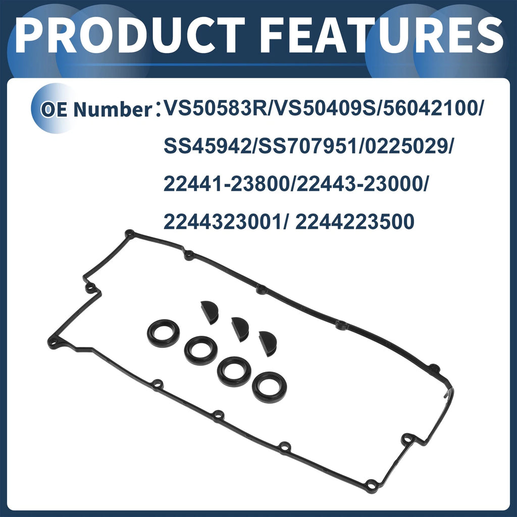 Valve Cover Gasket Set for Hyundai Elantra (2003–2012) VS50583R