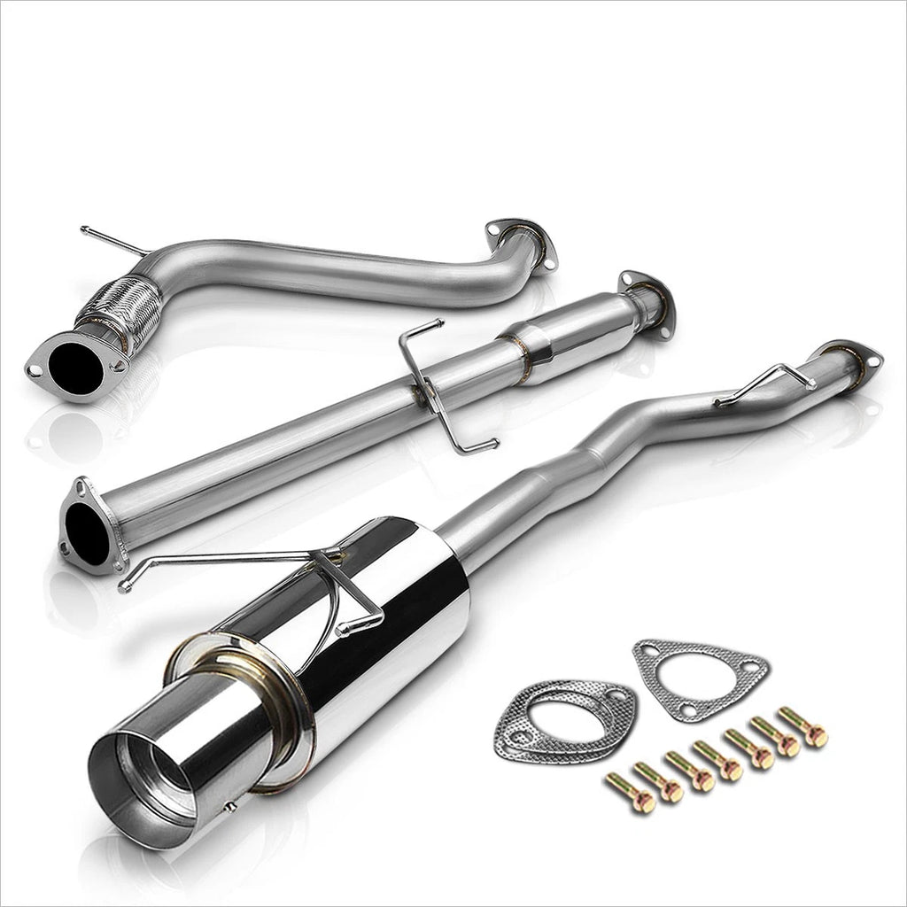 Catback Exhaust Pipe for Honda Accord 2.2L (1994–1997) - Stainless Steel, 4.5" Tip