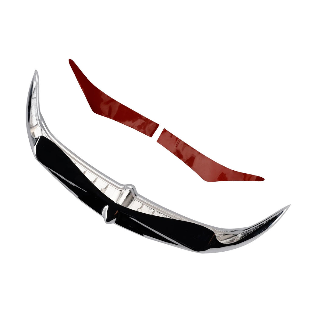 Bat Brow Batwing Fairing Accent Trim for Electra Glide, Street Glide, Trike (1996–2013)