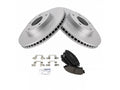 Front Brake Pad and Rotor Kit for Mazda 3 (2014–2018) YP938NW