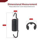Rear Brake Pedal Spring w/ Circlip for Yamaha Warrior 350 YFM350X (1987–2004)
