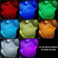 RGB Music Voice Control Floor Atmosphere Light for Car