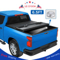 Hard Tri-Fold Tonneau Cover for Chevy Silverado GMC Sierra (2007–2013) 6.5FT