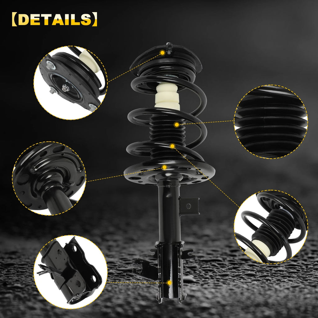Set of 2 Front Complete Struts for Nissan Maxima (2009–2014)