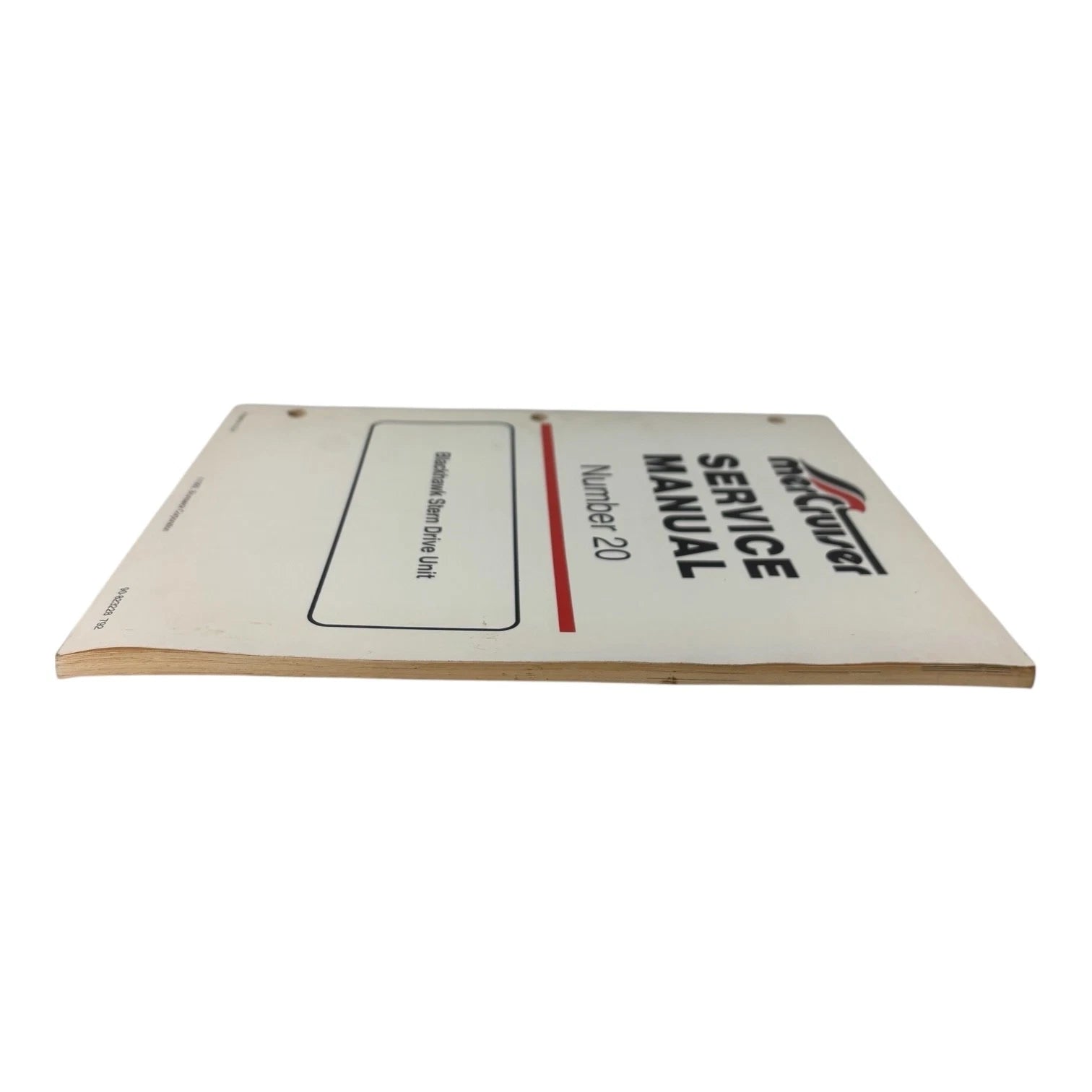 Blackhawk Sterndrive Unit Service Manual for MerCruiser (1992) 90-823228