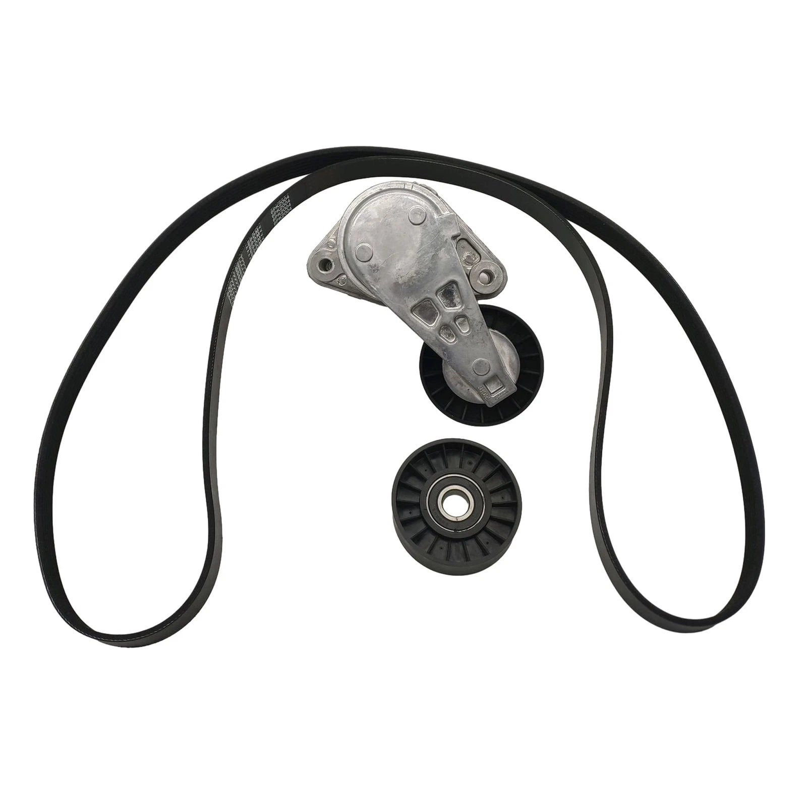 Serpentine Belt Tensioner Pulley Kit for Hyundai Santa Fe, Tiburon, Tucson, Sonata