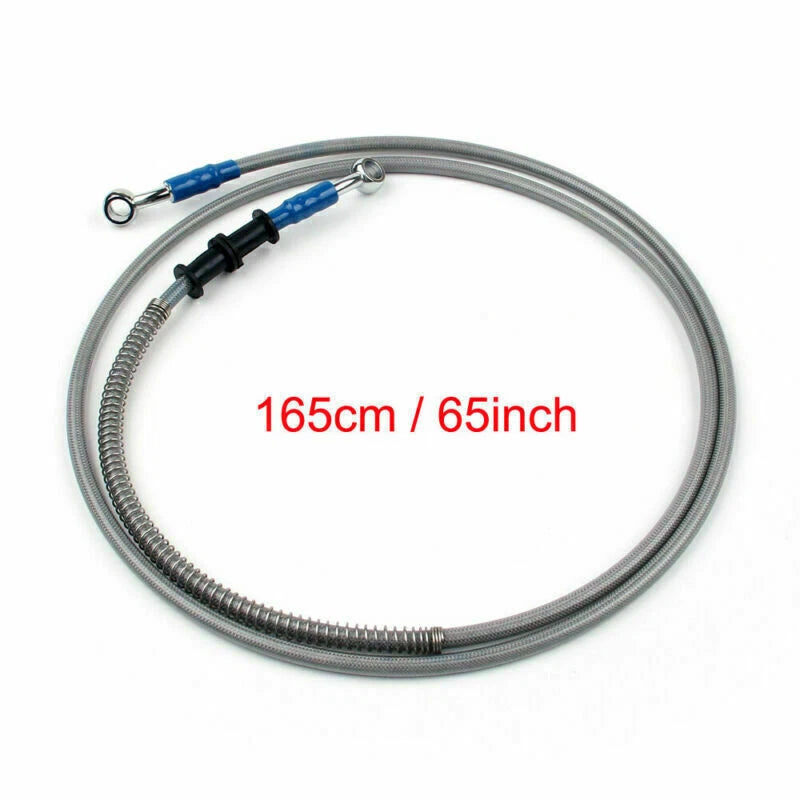 M10 Brake Oil Hose Line with Banjo Fitting for UK Vehicles (165cm/65")