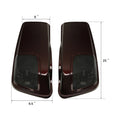 Hard Saddlebag Lids Speaker Grill for Harley Touring (2014–2024)