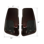 Hard Saddlebag Lids Speaker Grill for Harley Touring (2014–2024)