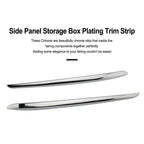 Chrome Side Panel Storage Box Trim Strip for BMW K1600GTL (2011–2018)