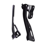 Set of 2 Black Hood Hinges for Honda Accord (2008–2012)