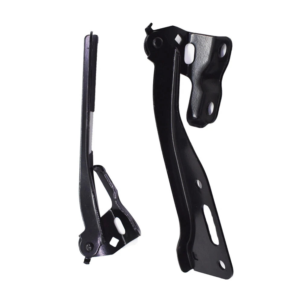 Set of 2 Black Hood Hinges for Honda Accord (2008–2012)