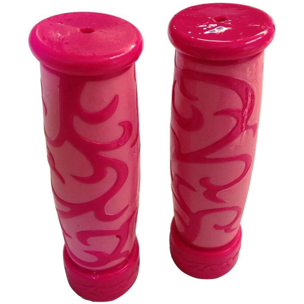 7/8" Pink Rubber Hand Grips for Kawasaki Ninja 250 500 (1988–2009)