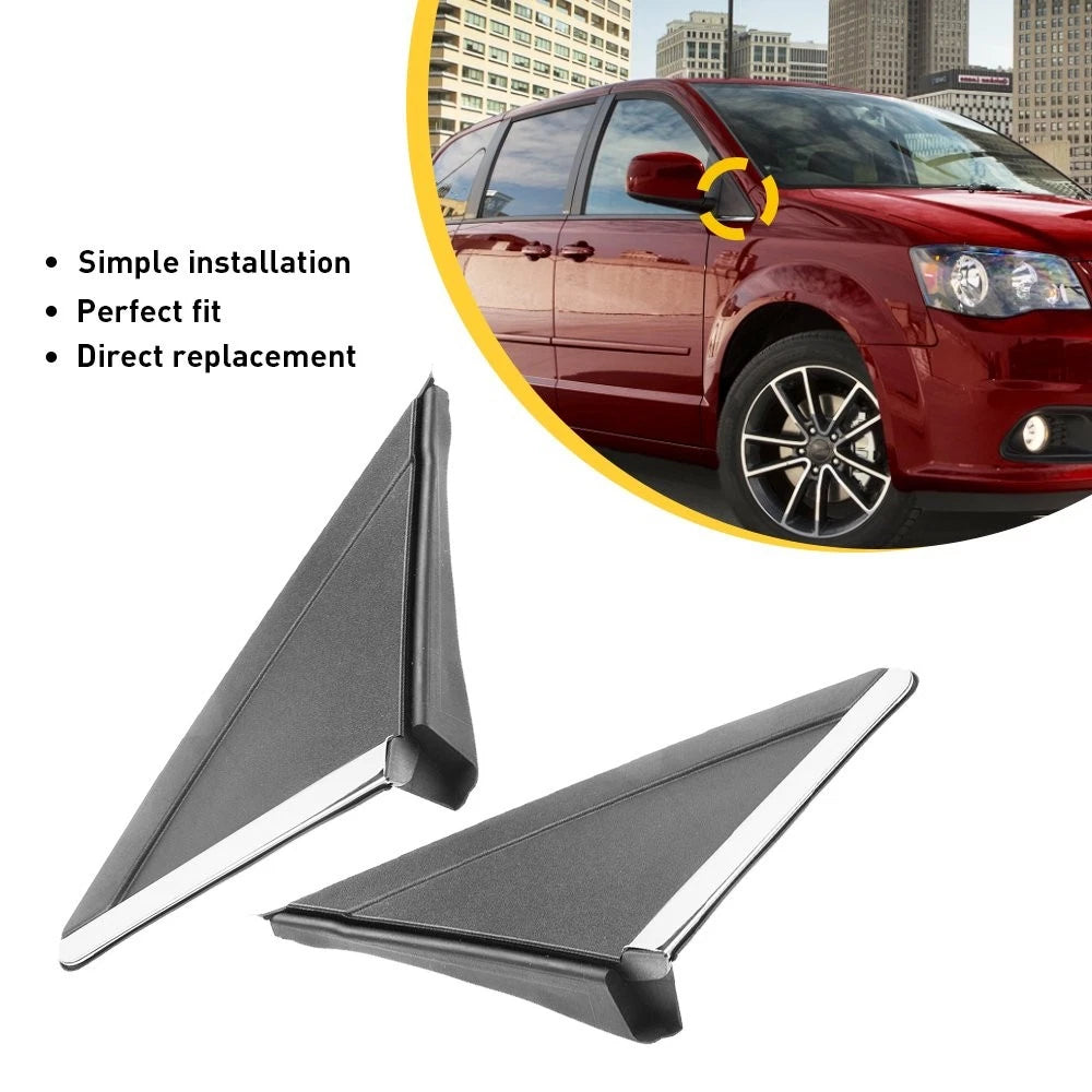 Flag Mirror Applique Set for Dodge Chrysler Town & Country Caravan