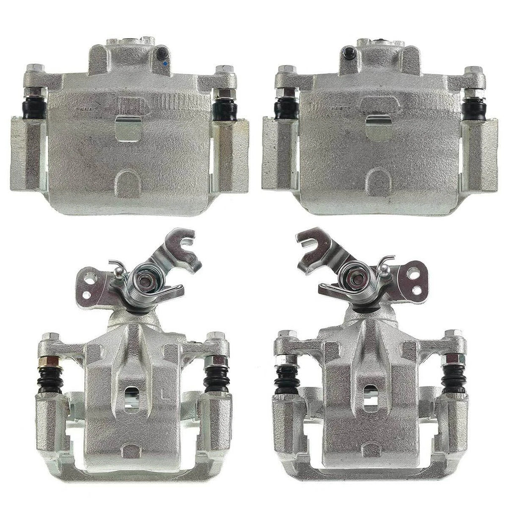 Set of 4 Brake Calipers w/ Bracket for Ford Fusion (2006–2012)