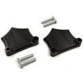 E-O Black Contrast Fender for Harley Baggers (1984–2013) 3/4" Spacer