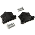 E-O Black Contrast Fender for Harley Baggers (1984–2013) 3/4" Spacer