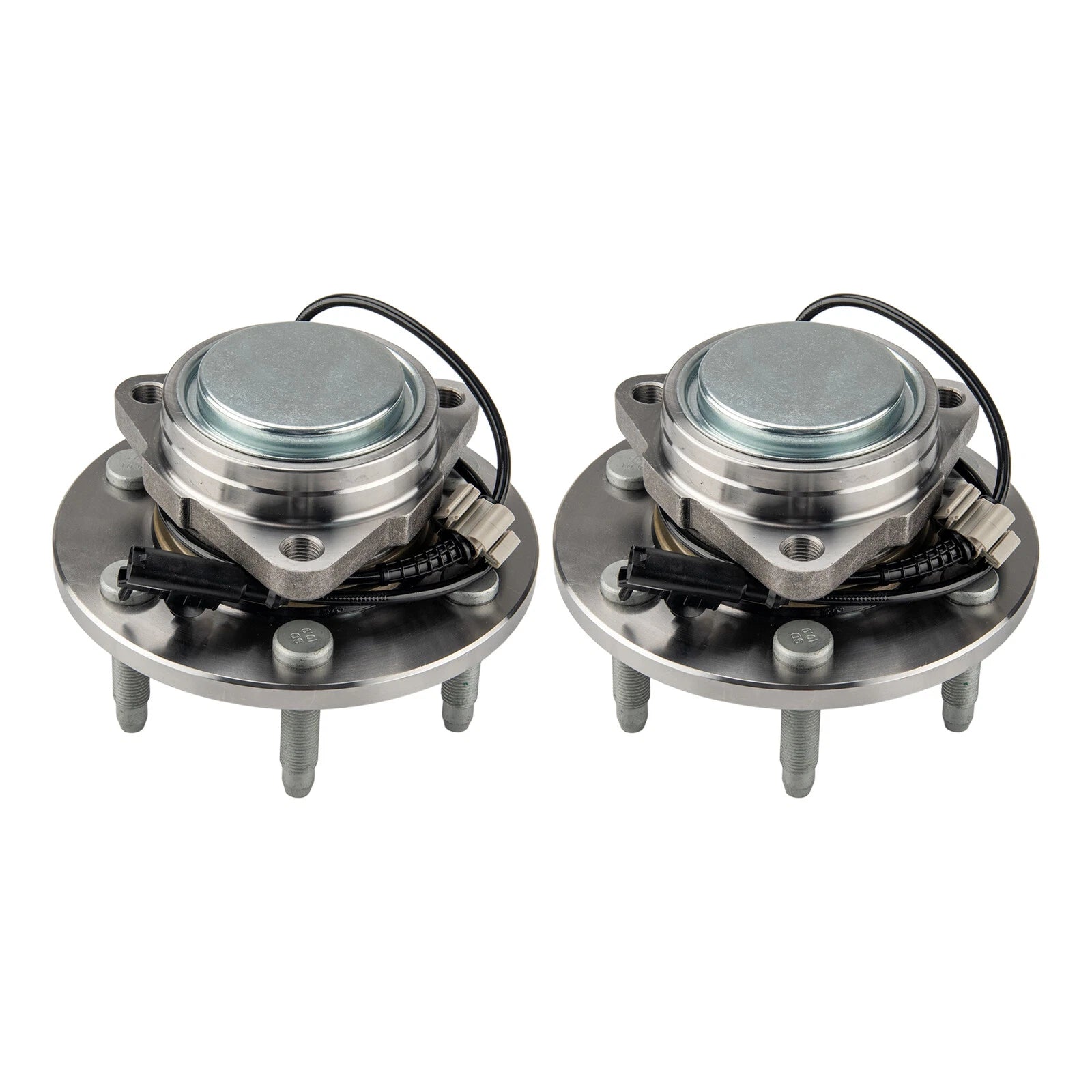 Front Wheel Bearing Hubs 2WD for Chevy GMC Silverado Sierra (2014–2019)