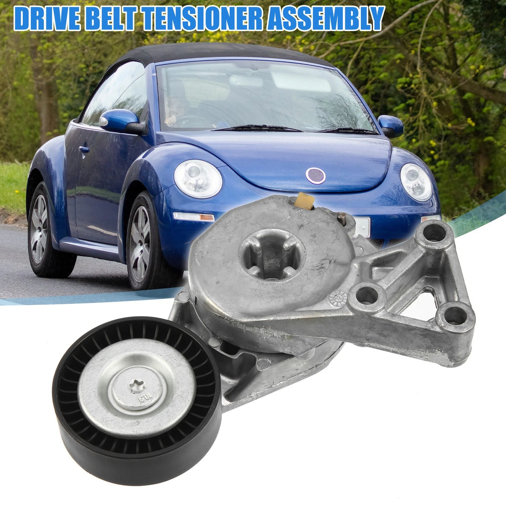 Drive Belt Tensioner Assembly for Volkswagen Jetta Golf Beetle (1999–2005) 06A 903 315E
