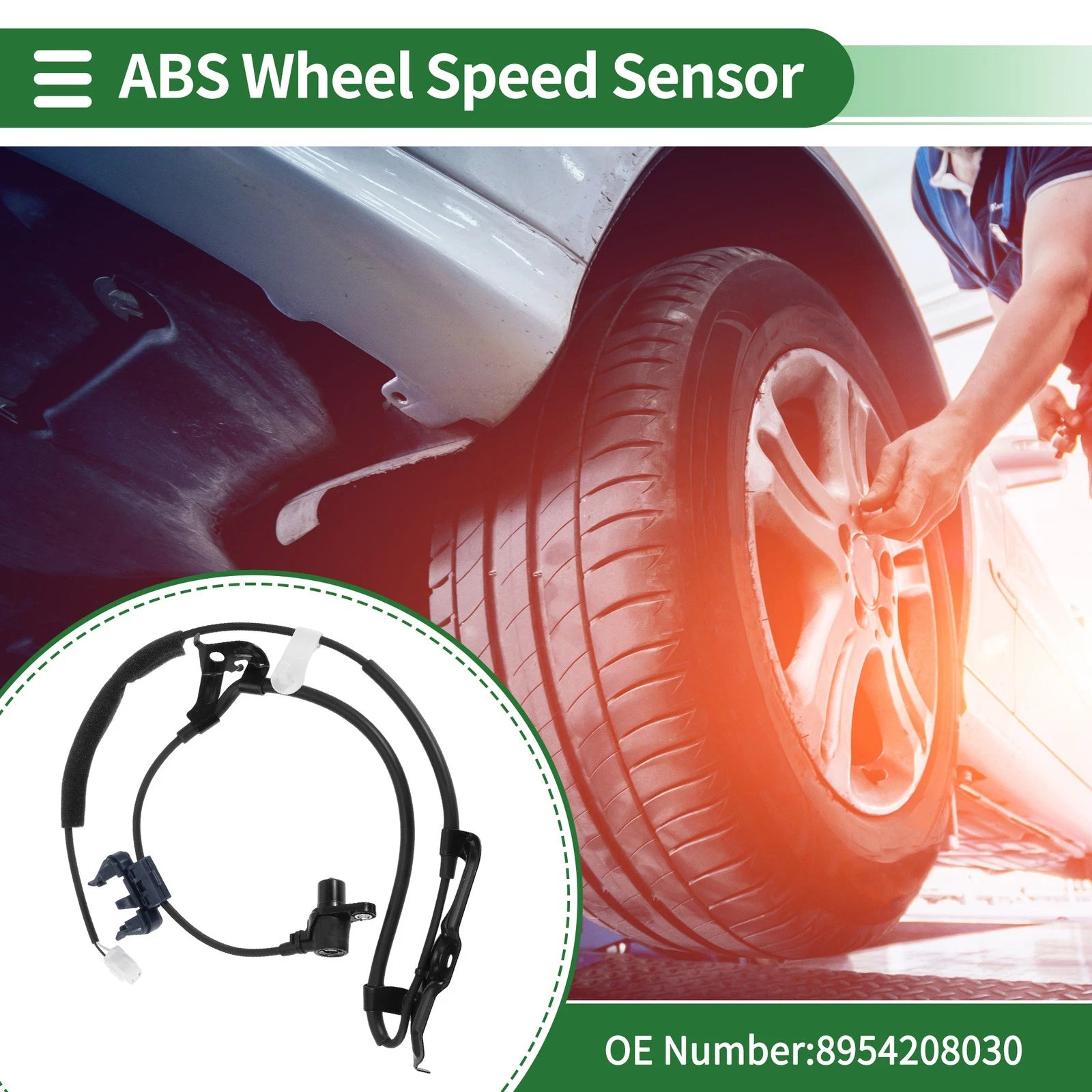 ABS Wheel Speed Sensor No. 8954208030 for Toyota Sienna (2011–2020)
