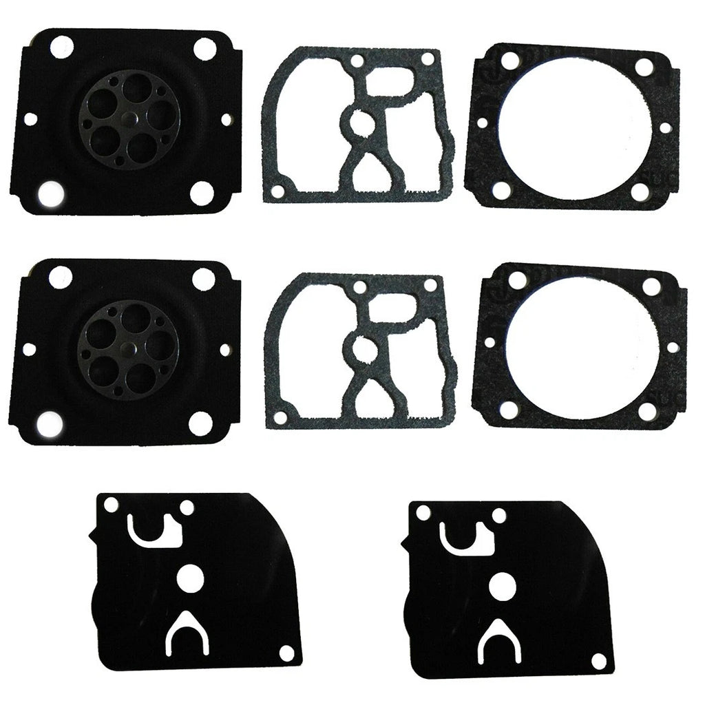 Set of 8 Carburetor Gasket Diaphragm for BG66 BG86 String Trimmer