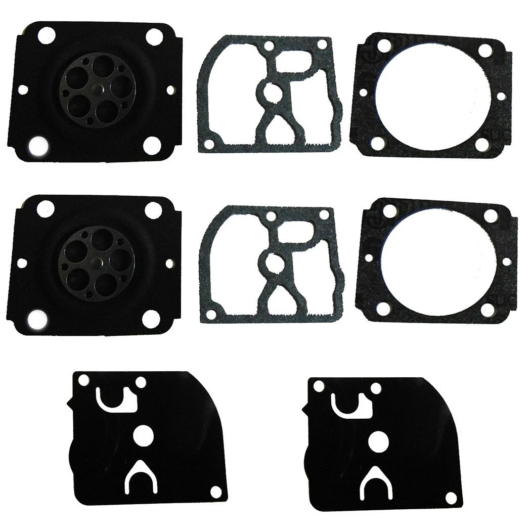 Set of 8 Carburetor Gasket Diaphragm for BG66 BG86 String Trimmer