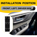 License Plate Holder with Light for Jeep Wrangler JK JKU (2007–2017)