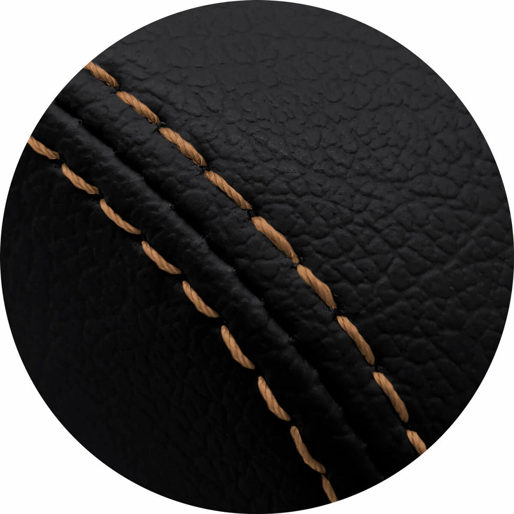 E Brake Boot Cover for Nissan 370Z (2008–2019) Black Beige Stitch