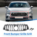 Front Upper Bumper Grille for Mercedes-Benz (2010–2015) Black