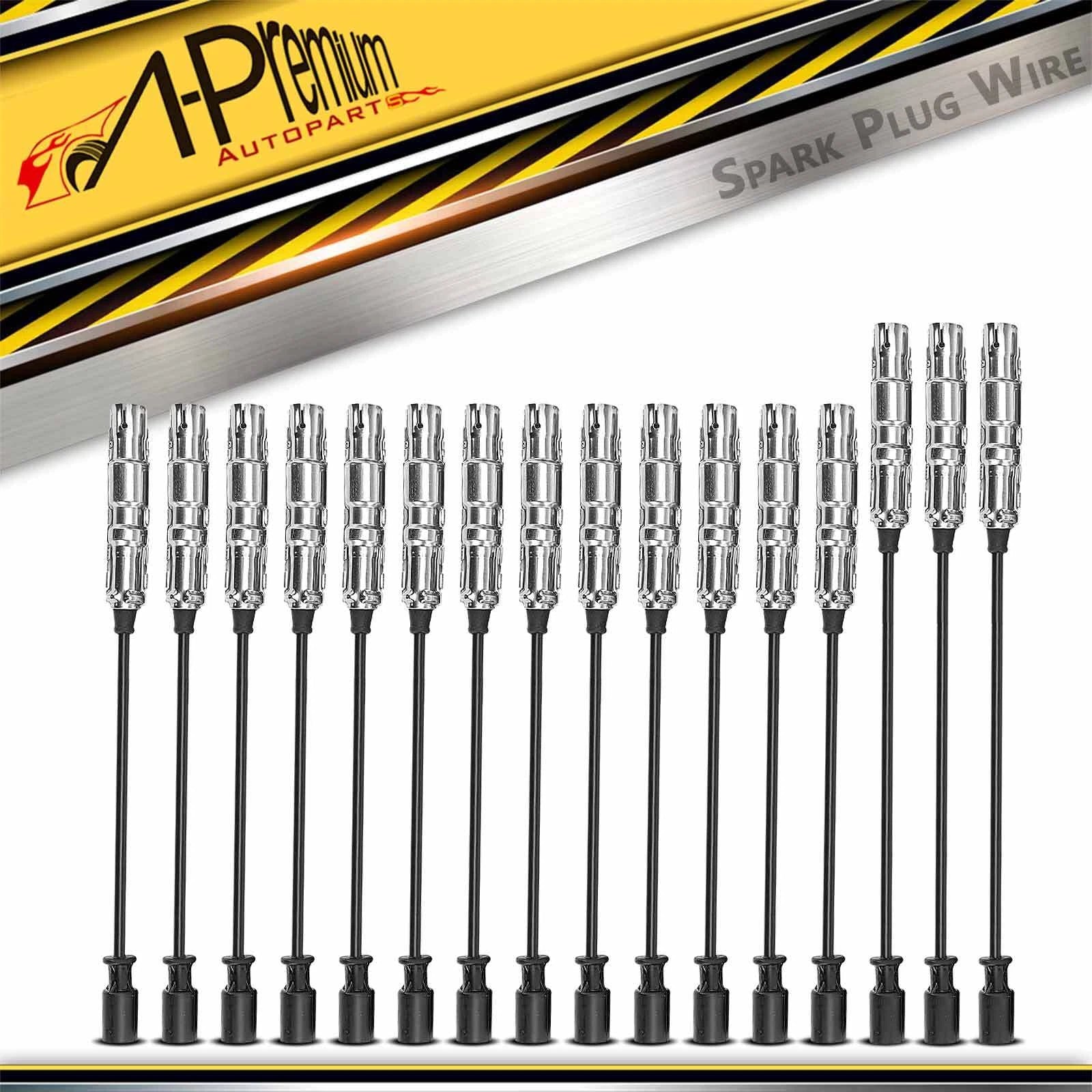 16x Spark Plug Wire Set for Mercedes-Benz C-Class (1998–2000)