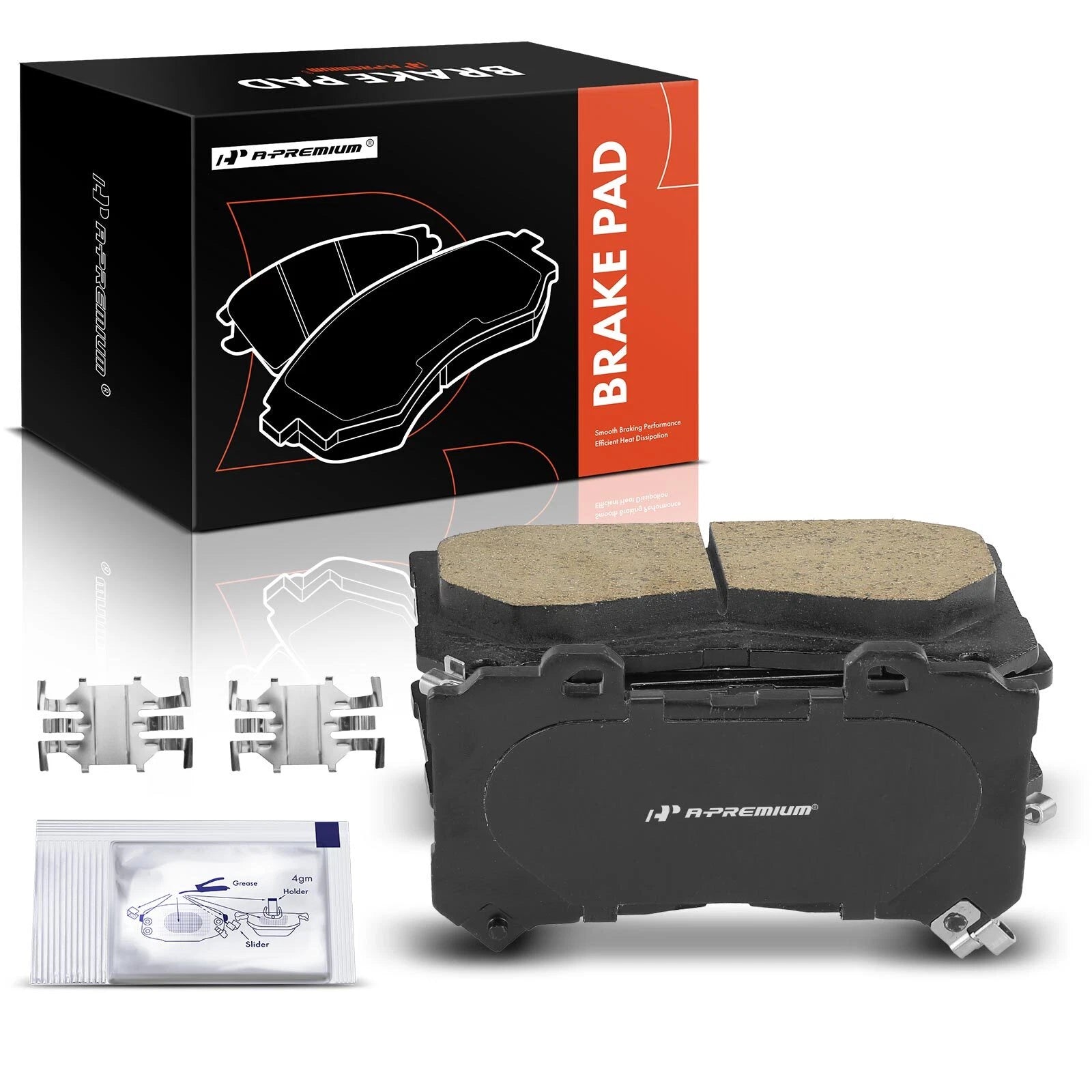 4X Front Ceramic Brake Pads for Chevrolet Colorado GMC Canyon (2015â2020)