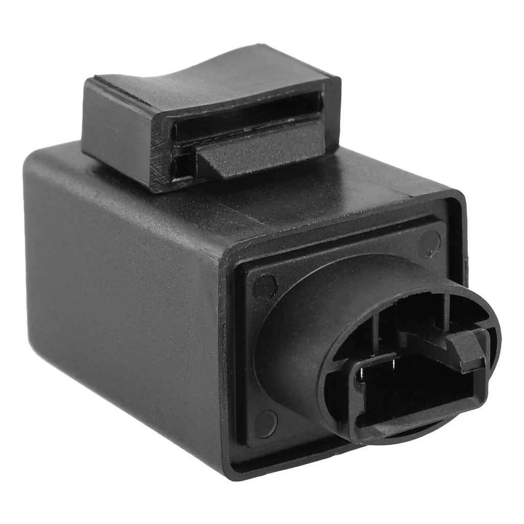 3x2.9x6.5cm Black ABS Flasher Relay 12V 3-Pin for LED Turn Signals