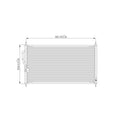 Replacement A/C Condenser Repair Part For 1994-2001 Acura Integra