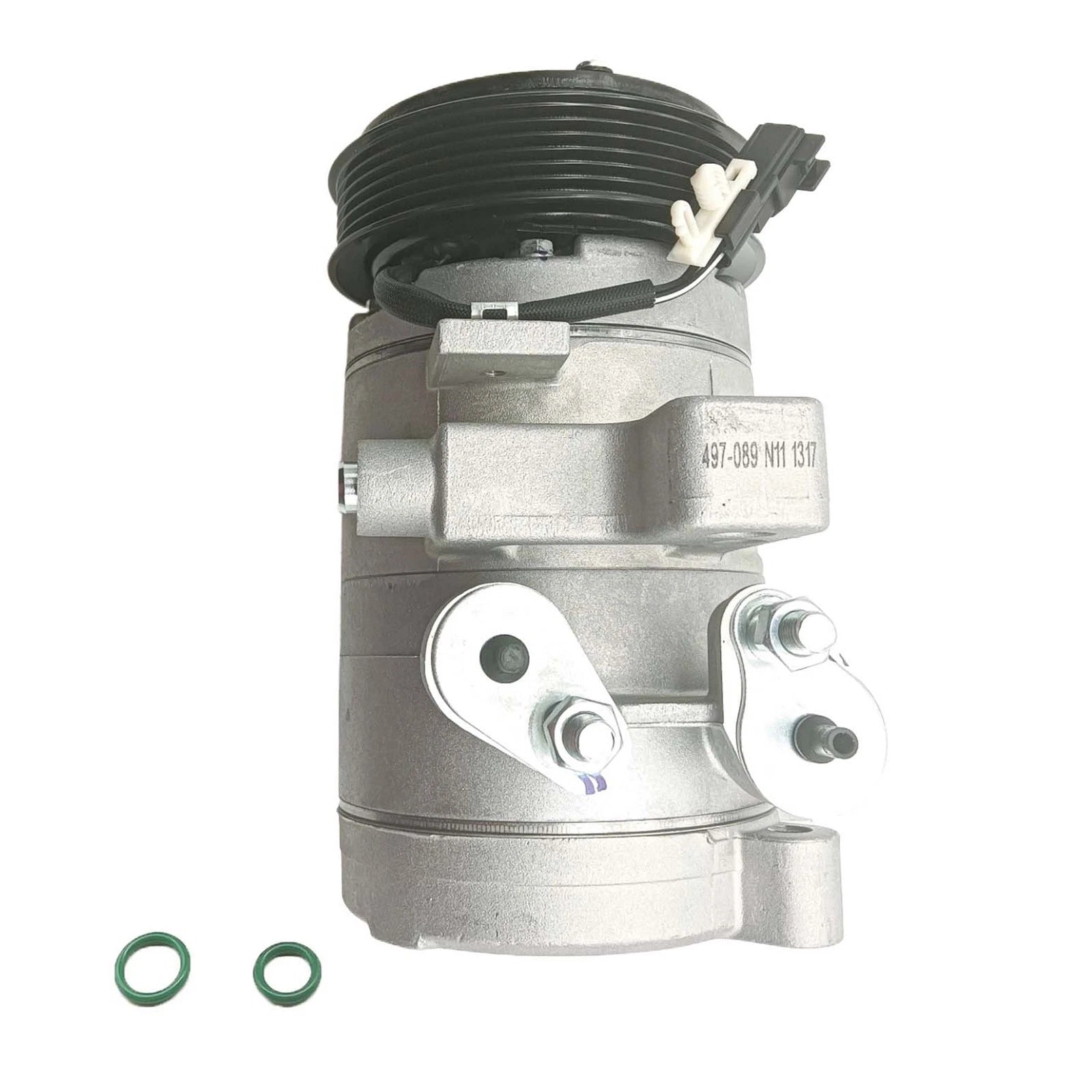 A/C Compressor w/ Clutch & Pulley for Ford Mustang (2011–2022) CO11316C