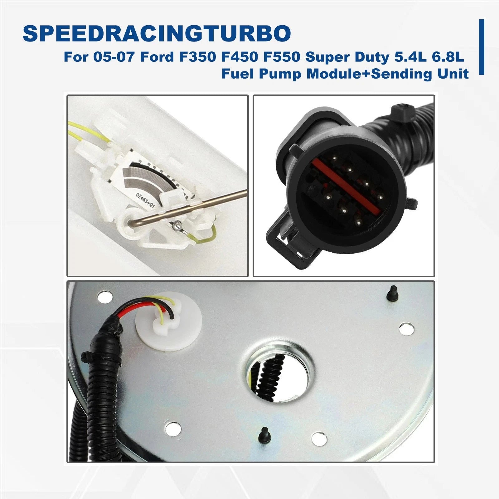 Fuel Pump Module + Sending Unit for Ford F350 F450 F550 Super Duty (2005–2007)