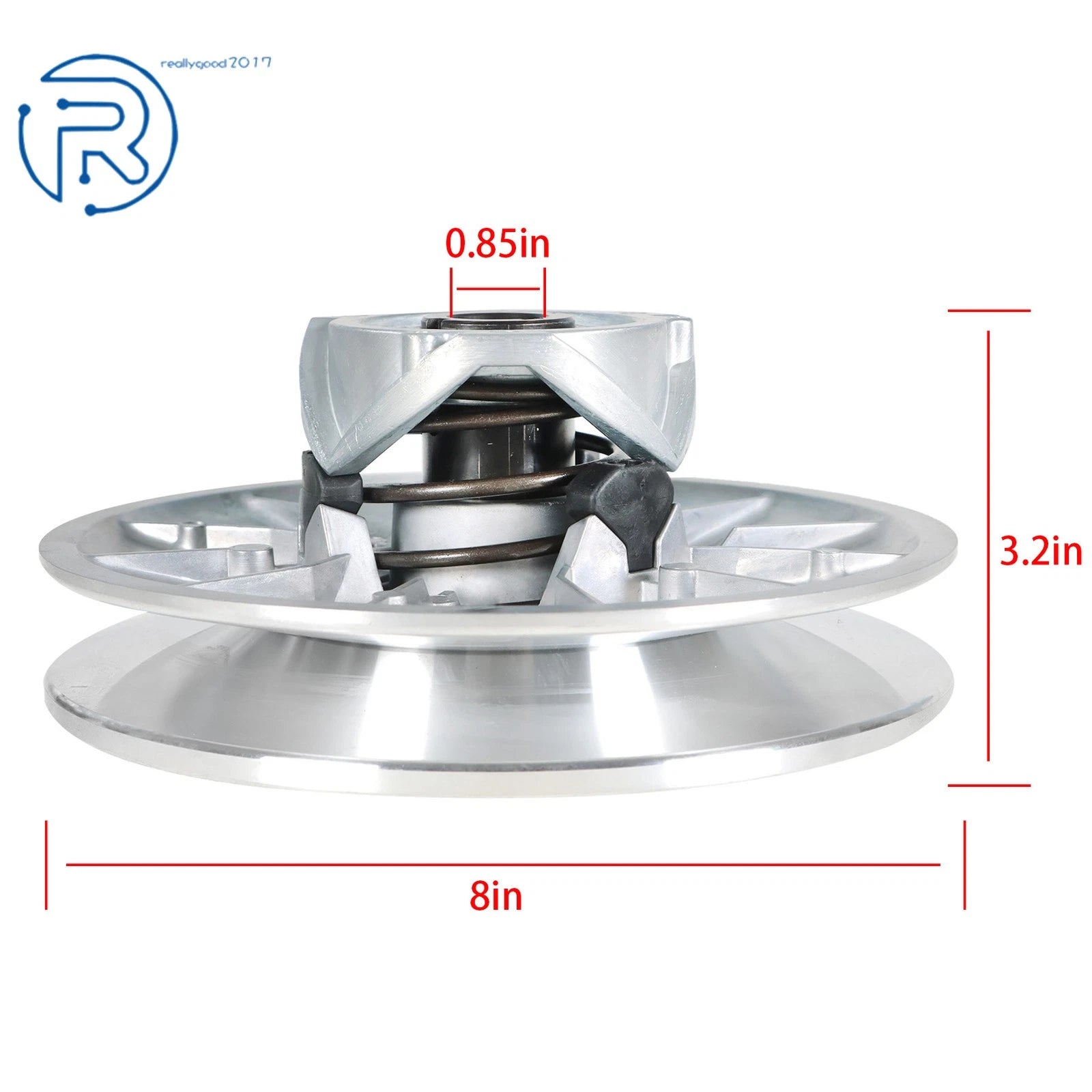 Left Driven Clutch for Club Car DS & Precedent Golf Cart (1998-Present)