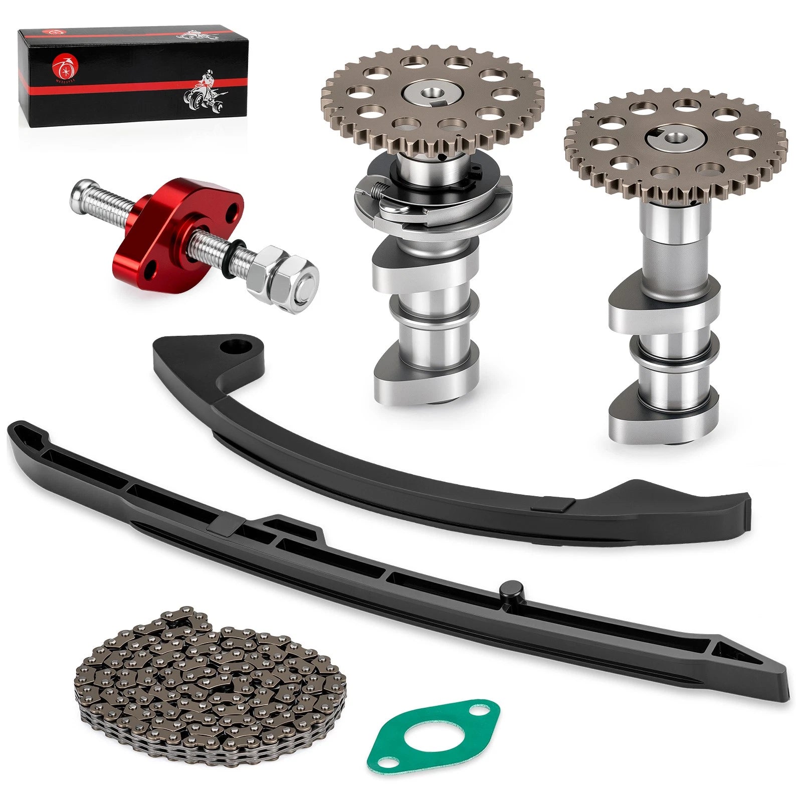 Exhaust Intake Camshaft Chain Guides Tensioner for Suzuki Quadsport Z400 (2003–2014)