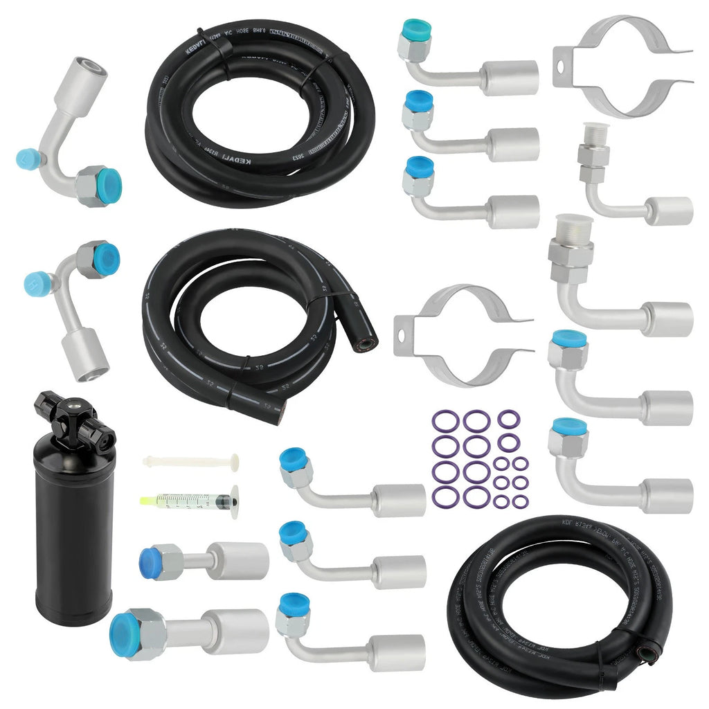 A/C Hose Kit for Universal Vehicles (R-Ring Fittings)