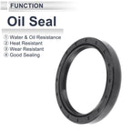 Set of 5 Oil Seal Rotary Shaft Seal Nitrile Rubber 72x90x12mm