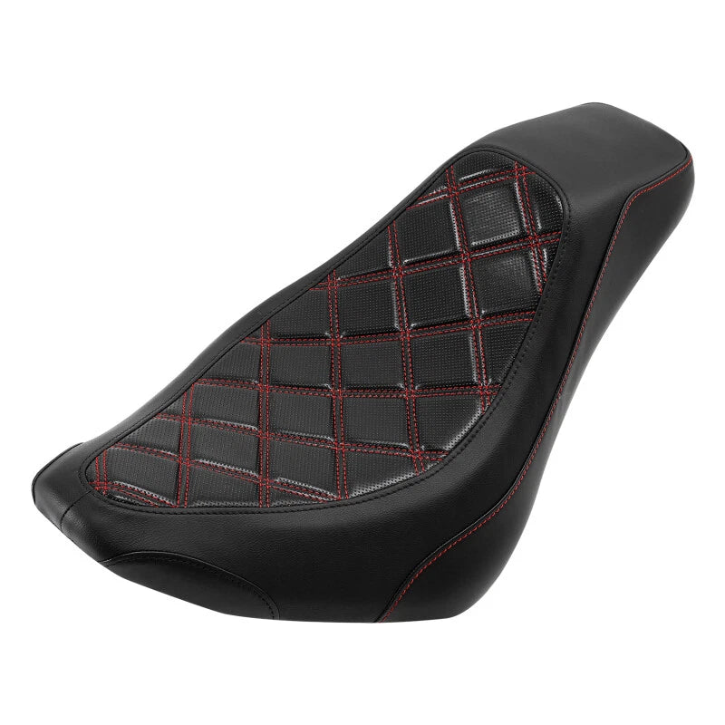 Solo Rider Driver Seat for Harley Softail Heritage Classic Street Bob (2018–2023)