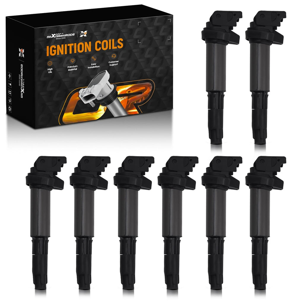 8x Electronic Ignition Coil for BMW E60 545i 550i E65 745i 750i E53 X5 (2004–2010)