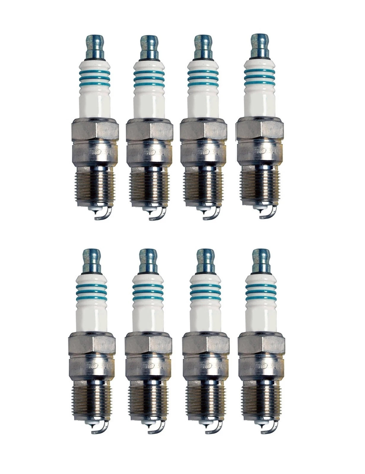 Set of 8 Iridium Power Spark Plugs for Audi Cady Chevy Ford Mercury (0.044 Gap)